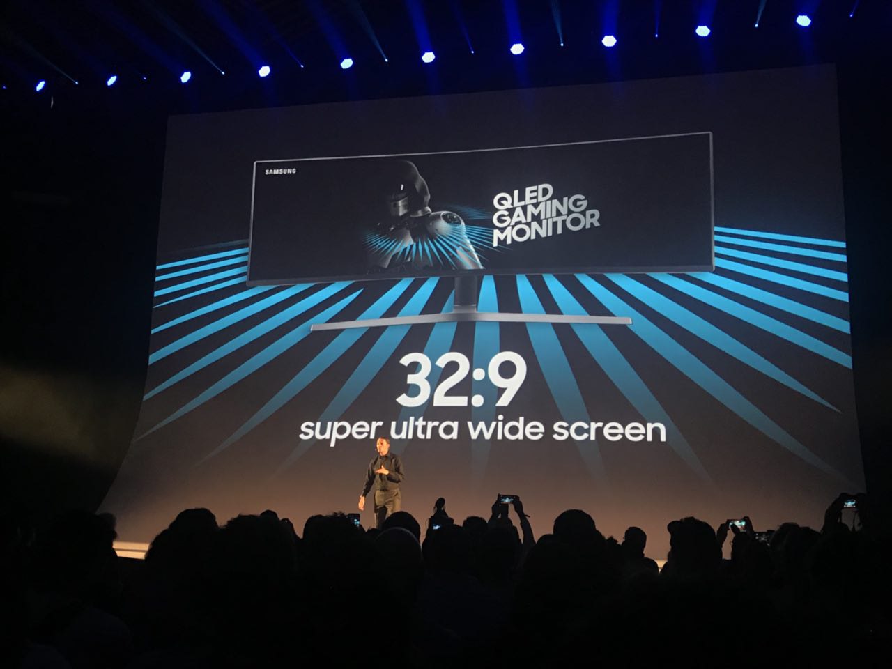 ifa 2017 samsung qled gaming monitor